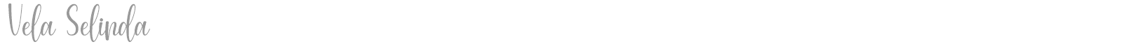 Vela Selinda font preview