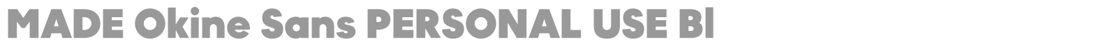 MADE Okine Sans font preview