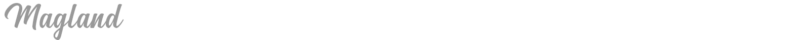 Magland font preview