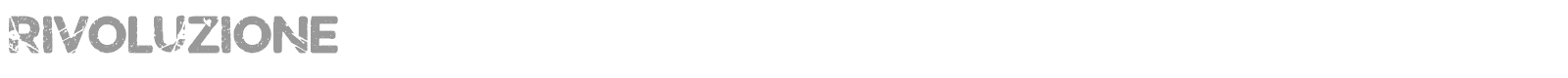 Rivoluzione font preview