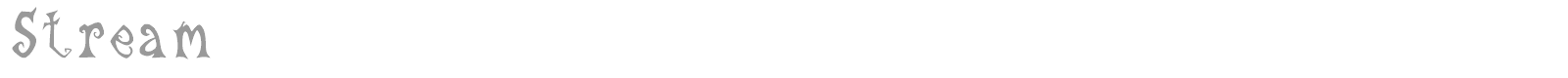 Stream font preview