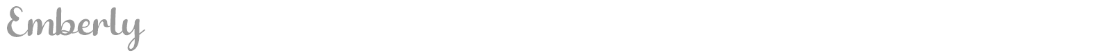 Emberly font preview