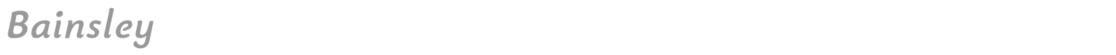 Bainsley font preview