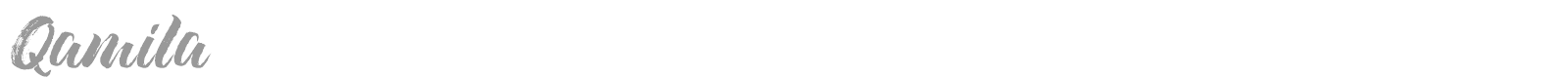 Qamila font preview