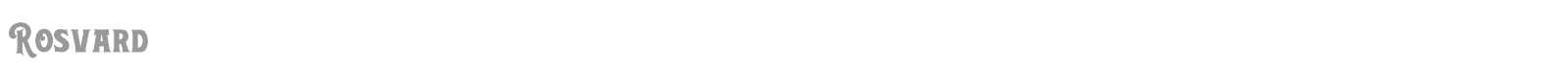 Rosvard font preview