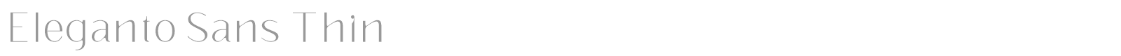 Eleganto Sans font preview