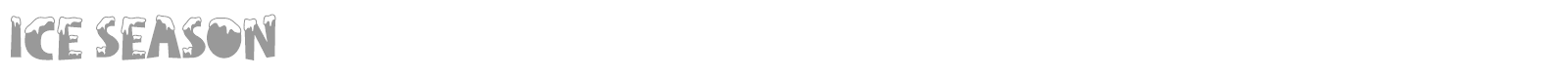 Ice Season font preview