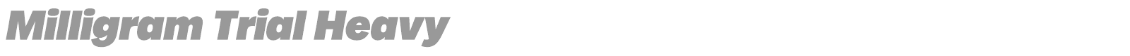 Milligram font preview