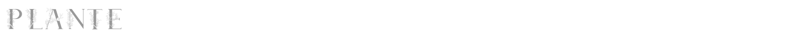 Plante font preview