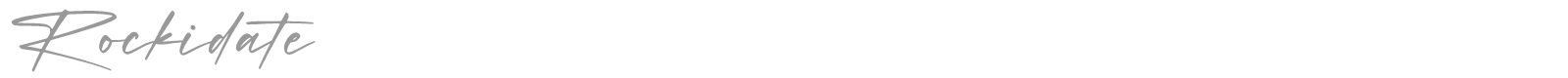 Rockidate font preview