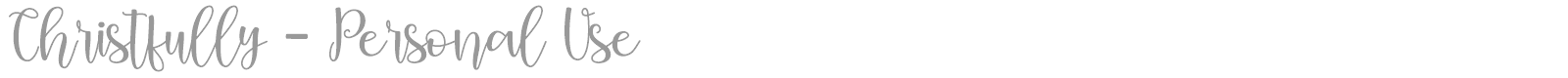 Christfully font preview