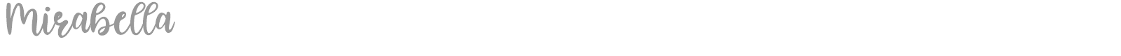 Mirabella font preview