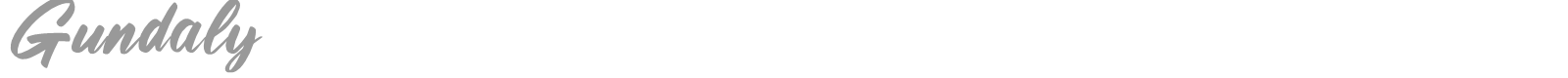 Gundaly font preview