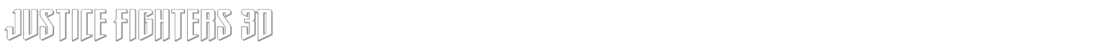 Justice Fighters font preview