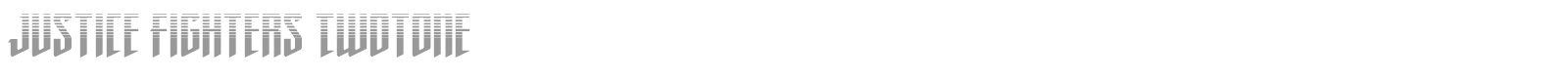 Justice Fighters font preview