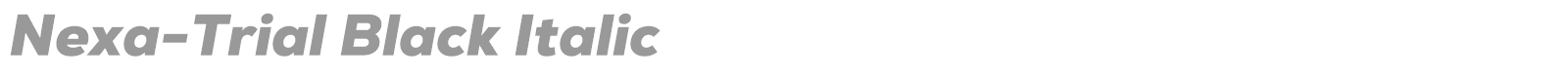 Nexa font preview