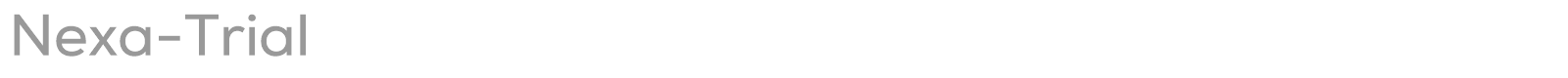 Nexa font preview