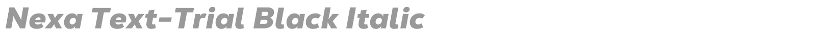 Nexa font preview