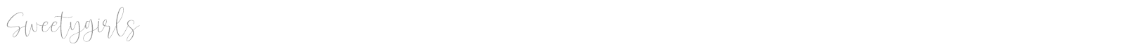 Sweetygirls font preview