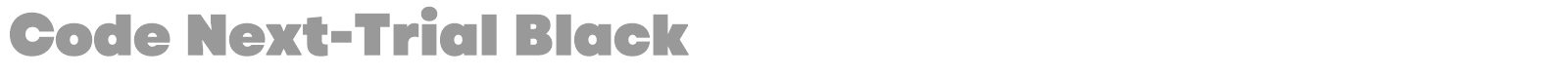 Code Next font preview