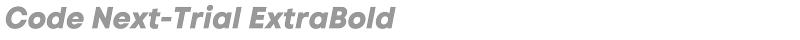 Code Next font preview