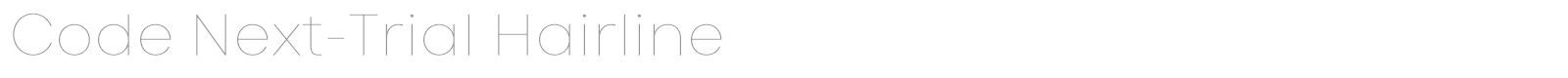 Code Next font preview