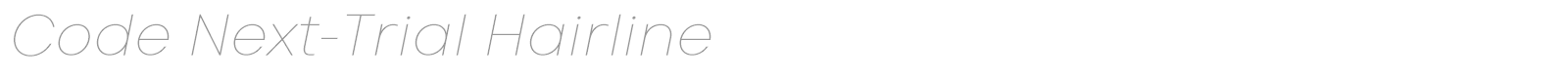 Code Next font preview