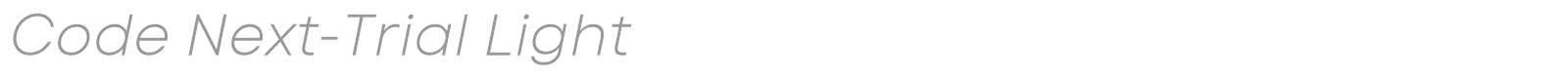 Code Next font preview