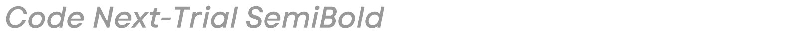 Code Next font preview