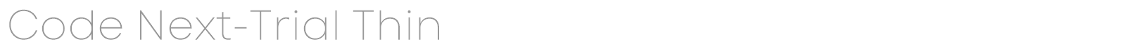 Code Next font preview