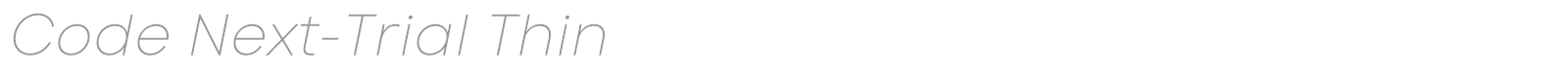 Code Next font preview