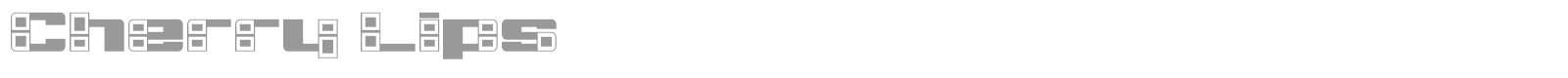 Cherry Lips font preview