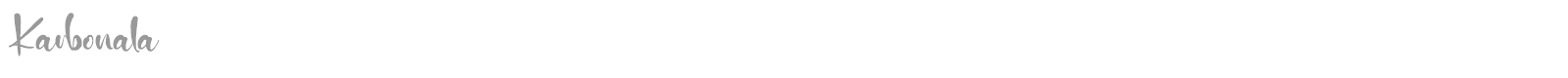 Karbonala font preview