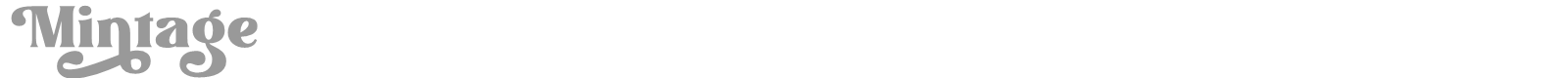 Mintage font preview