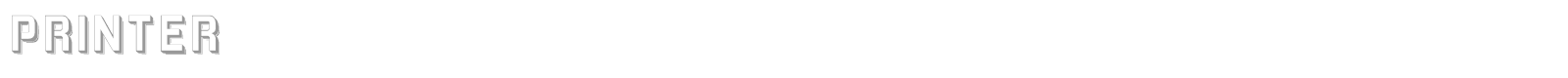 Printer font preview