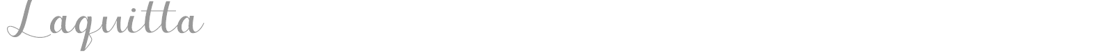 Laquitta font preview