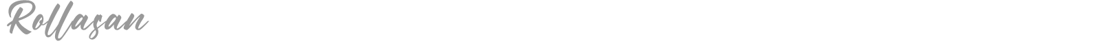 Rollasan font preview