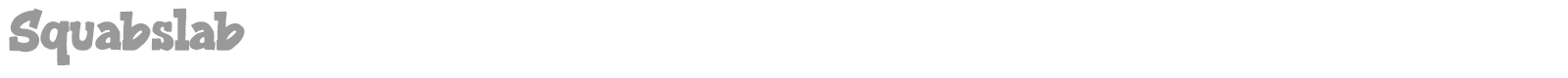 Squabslab font preview