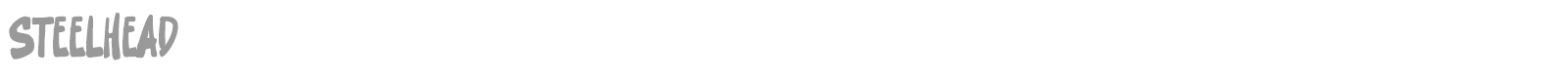 Steel Head font preview