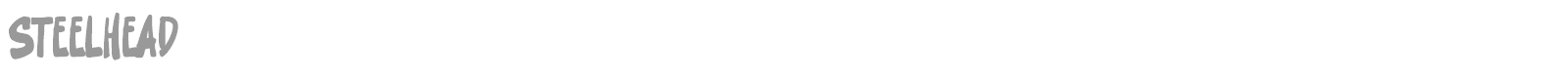 Steel Head font preview