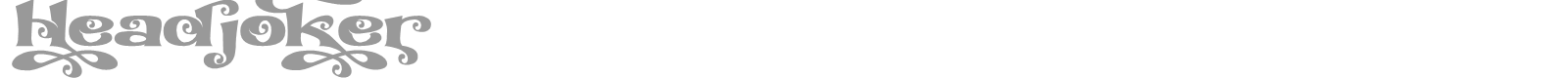 Headjoker font preview