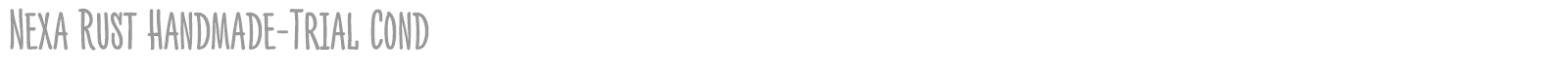 Nexa Rust Script font preview