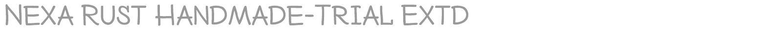 Nexa Rust Script font preview
