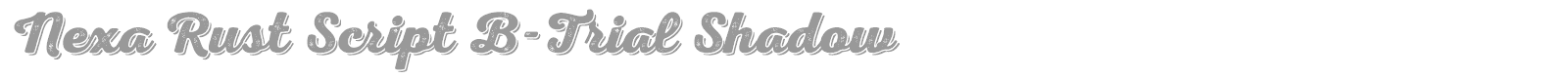Nexa Rust Script font preview