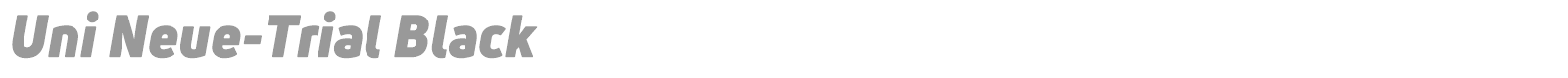 Uni Neue font preview