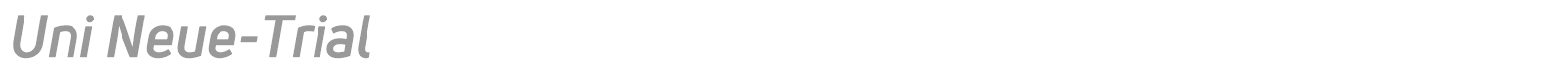 Uni Neue font preview