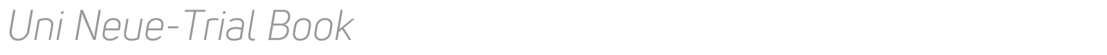 Uni Neue font preview