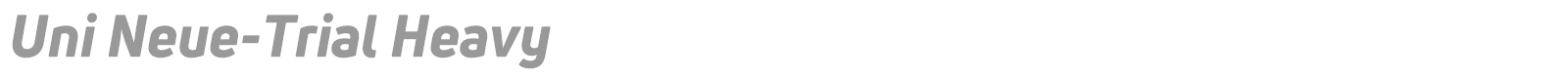 Uni Neue font preview