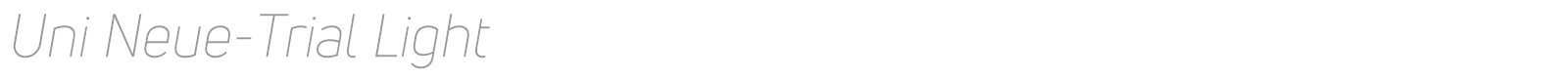 Uni Neue font preview