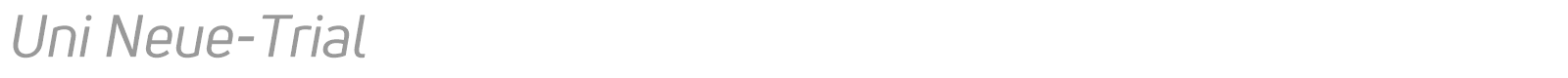 Uni Neue font preview
